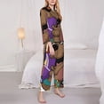 thumbnail image 4 of Lsque Scooby-Doo Pattern Long Sleeve Pajama Set for Women - Soft 2-Piece Sleepwear and Loungewear Set with Pockets, Comfy Nightwear, 4 of 8