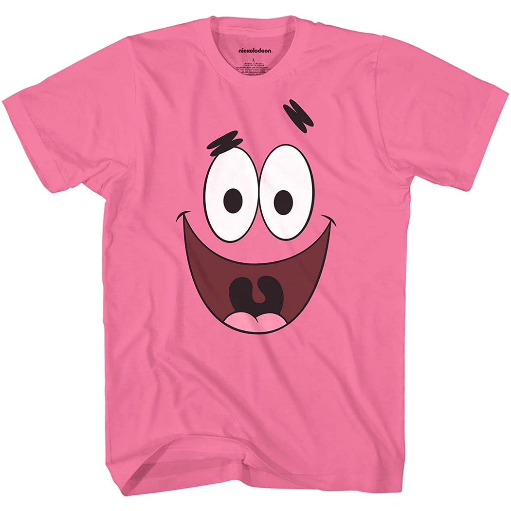 Spongebob Patrick Star Face T-Shirt 