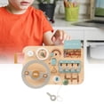 thumbnail image 1 of Volante de juguete Montessori, juguete de desarrollo de inteligencia, juguete educativo sensorial ños y niñas, regalo de cumpleaños ños Baoblaze Tablero ocupado Montessori, 1 of 8