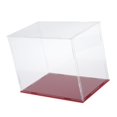 thumbnail image 1 of Vitrina de acrílico 1 Unid Acrílico Claro Vitrina Para Bloques De Construcción Juguetes Modelo De Coche Muñeca Rojo MagiDeal Vitrina de acrílico, 1 of 7