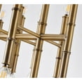 thumbnail image 5 of Bethel International Chandelier in Antique Brass Color, 5 of 6