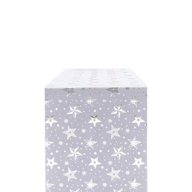 Corredor de Mesa de Navidad Estrella de Navidad Mesa de Correr Paño Oro Caliente Terciopelo Poliéster Bandera de la Mesa de Algodón Impresión de Año Nuevo Bandera de la Mesa de Fiesta de Navidad Paño