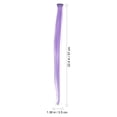 thumbnail image 2 of WEUVEB 6Ud Extensiones De Clip En Multicolor Para Decorar Peinados Largos Y Lisos, 2 of 6