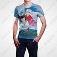 thumbnail image 1 of Camiseta Verano Nueva Inuyasha Hombres Manga Corta Moda Casual Mujer Impresión 3D Tops Dibujos Animados, 1 of 3