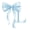 Monogrammed L, variant on Homewish Blue Bowknot Zipper Twin Comforter Sets with Fitted Sheet and 2 Pillowcases for Girls, Monogrammed A Zipper Bedding Set,4-Piece, Reversible