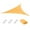 Orange, variant on Moocorvic Triangle Shade Sail, Sun Shade for Patio Sun Sail Waterproof Sail Shades Triangle Canopy Pergolas Top Patio Cover, UV Block Fabric Durable Outdoor