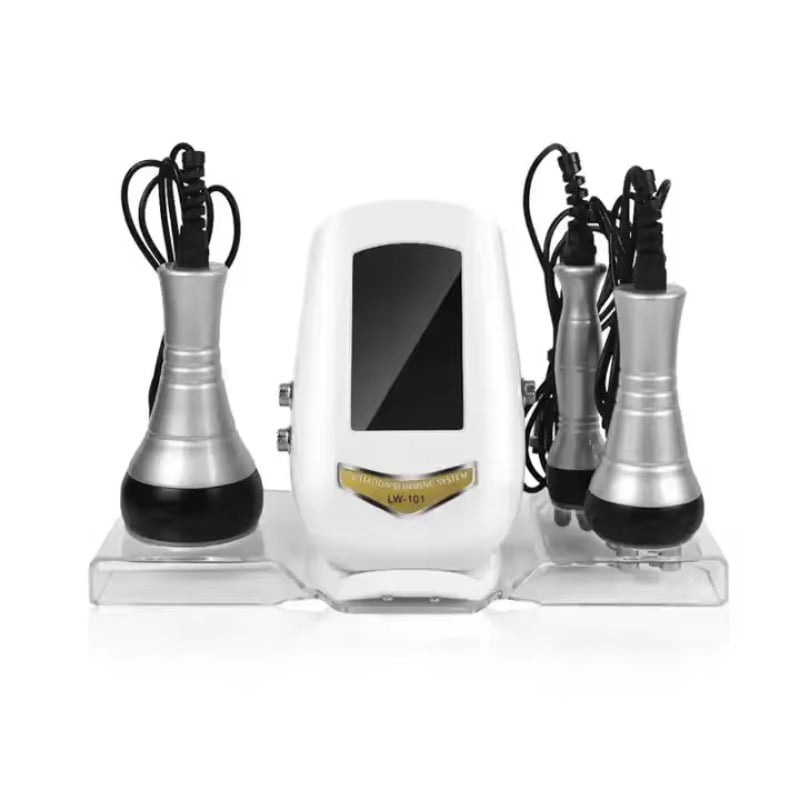 JIAYUE- Massage Gun with Heat and Cold, Deep Tissue Messager with 4Heads, Gifts