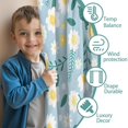 thumbnail image 3 of Blackout Kids Curtains,Pioneer Flower Floral Print Pattern Childrens Insulated Curtains Set Of 2,Bedroom Essentials,Toddler Room Decor 42"x54", 3 of 5