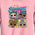 thumbnail image 2 of LOL Surprise! - Glitterati Retro Grid - Toddler And Youth Crewneck Fleece Sweatshirt, 2 of 4