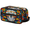 Multicolor 3, variant on Colorful Mexican Sugar Skulls Travel Makeup Bag, Waterproof Boho Sunflowers Toiletry Organizer, Portable Cosmetic Pouch for Daily Use