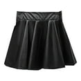 thumbnail image 4 of Wancir Pu Leather Skirts for Girls Kids & Teen & Toddler Faux Leather Pleated Skirts, 4 of 4