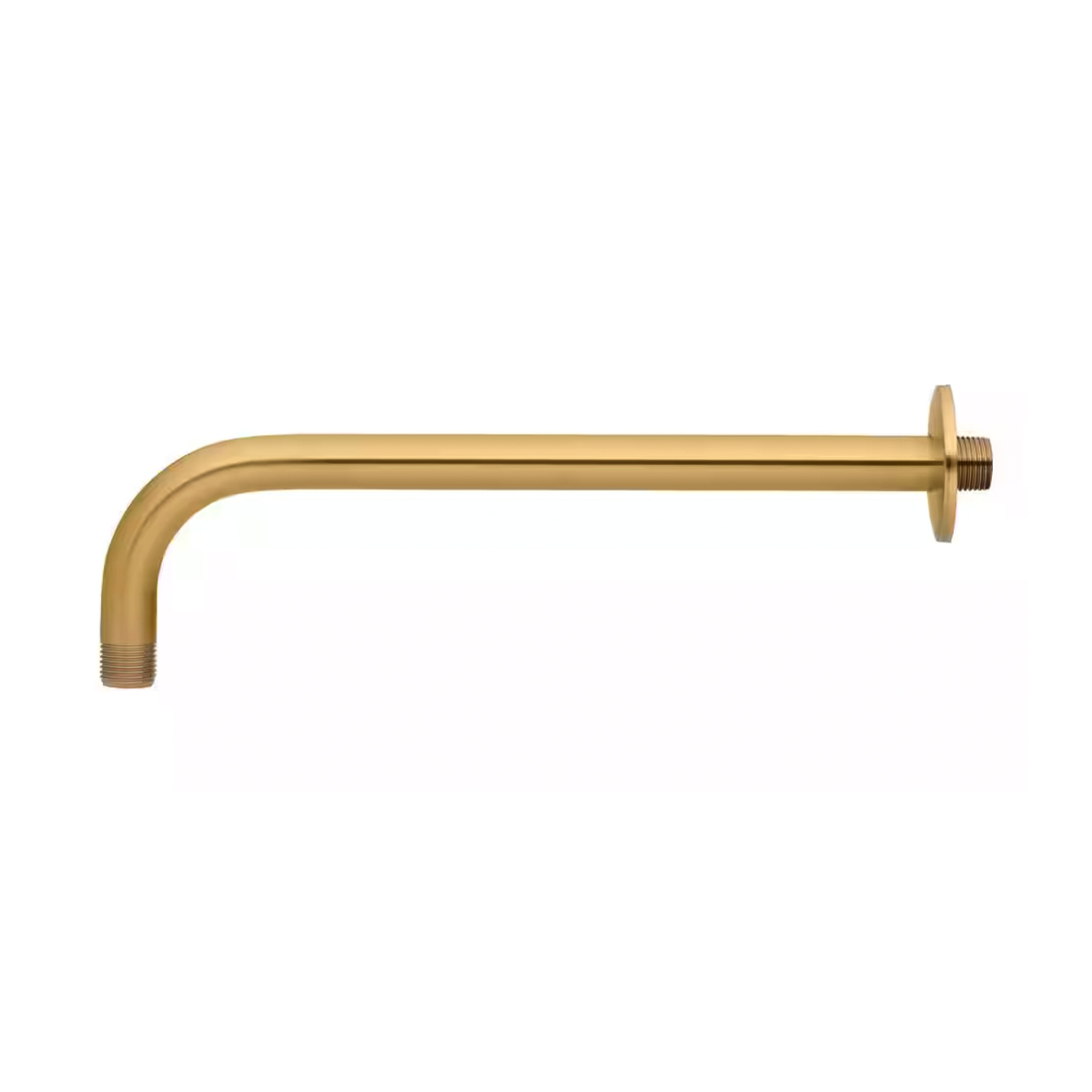 Ceybo 12 in. Shower Arm for Rain Showerhead in Brushed Gold
