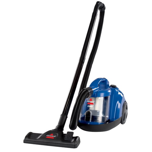 Bis Zing Rewind Bagless Canister Vacuum Caribbean Blue Corded Bis Zing Rewind Bagless Canister Vacuum Caribbean Blue Corded