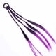 thumbnail image 5 of Guardurnaity Pelucas coloridas, adorno para el pelo de cola de caballo, diademas, bandas de goma para niños y niñas, cuerda elástica torcida, tocado, Accesorio para el cabello violeta Guardurnaity PS13514-01, 5 of 6