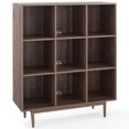 thumbnail image 1 of Crosley Bibliothèque en Bois 9 Compartiments Noyer, 1 of 9