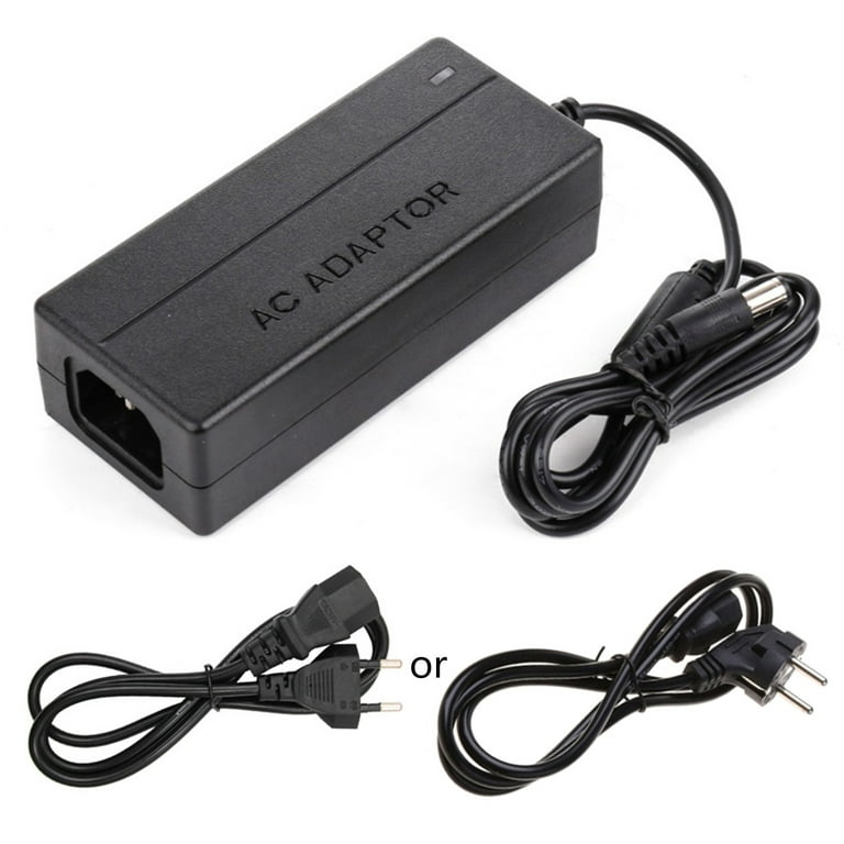 K-Mains 12V 1A AC Adapter Charger for 5.5mmx2.5mm Female Connector Tip  Power PSU