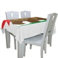 thumbnail image 2 of EREHome Brown Bear Tablecloth 52x70 inches, 2 of 4