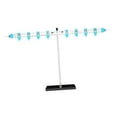 thumbnail image 2 of Tnarru Lever Principle Teaching Instrument Leverage Ruler with Bracket Physical Mechanics Experiment Sturdy Physical Experiment , Measuring Range 20, 2 of 8