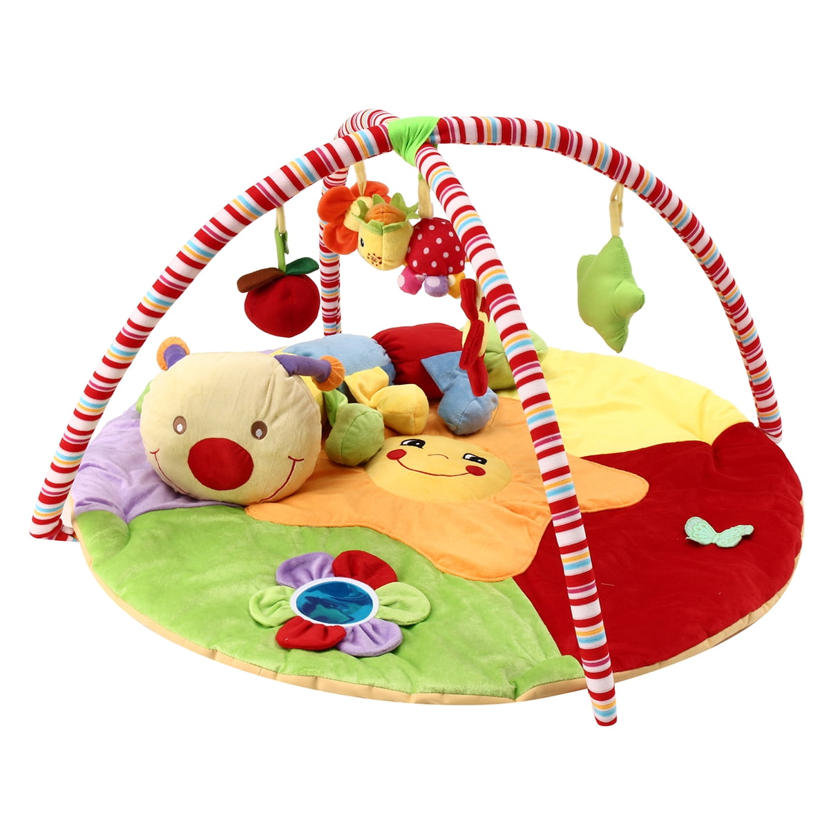 play mat with hanging toys