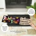 thumbnail image 3 of Evergreen Trick or Treat Sassafras Indoor Outdoor Switch Doormat 1'10"x10" Multicolored, 3 of 4
