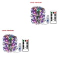 thumbnail image 3 of Bewildely USB LED Home Office Garden Impermeable Control remoto Temporizador Lámpara Cadena 20m 200LEDs Blanco Blanco cálido 20m 2Conjunto, 3 of 6