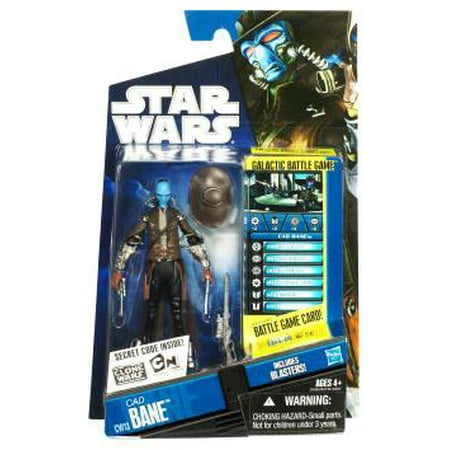 Star Wars 2010 Clone Wars Animated Action Figure CW No. 13 Cad Bane