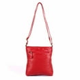 thumbnail image 4 of Karla Hanson Charlotte Women's Messenger Bag - Red, 4 of 6