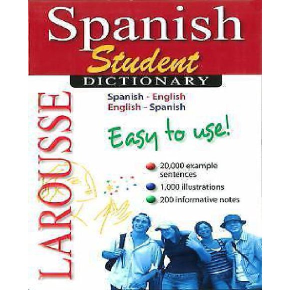 Larousse Dictionnaire Étudiant Espagnol : Espagnol-Anglais