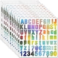 thumbnail image 1 of HAOAN 24Sheets 400pcs Large Letter & Number Stickers 2.5 Inch Self Adhesive Letters Stickers Big Font Stickers, 1 of 5
