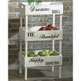 thumbnail image 2 of Signature Design by Ashley Yulton Storage Rack in Antique White, 2 of 3