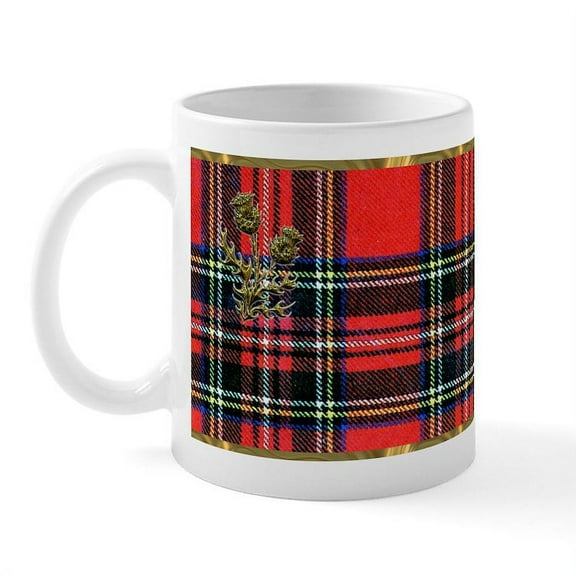 CafePress - Tartan Pride Mug - 11 oz Ceramic Mug - Novelty Coffee Tea Cup