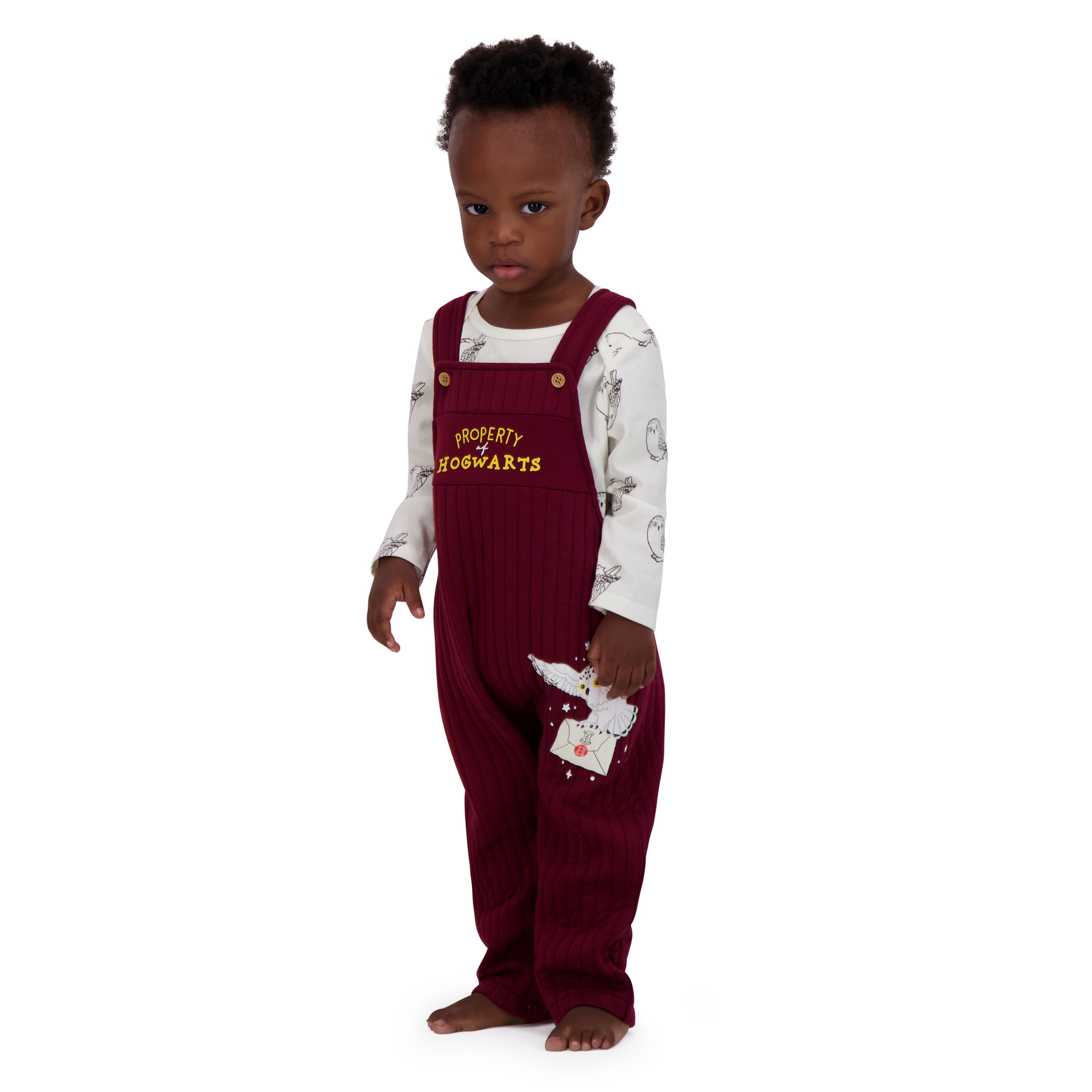 Harry Potter Baby Boy Overall Set, Sizes 0-24 Months