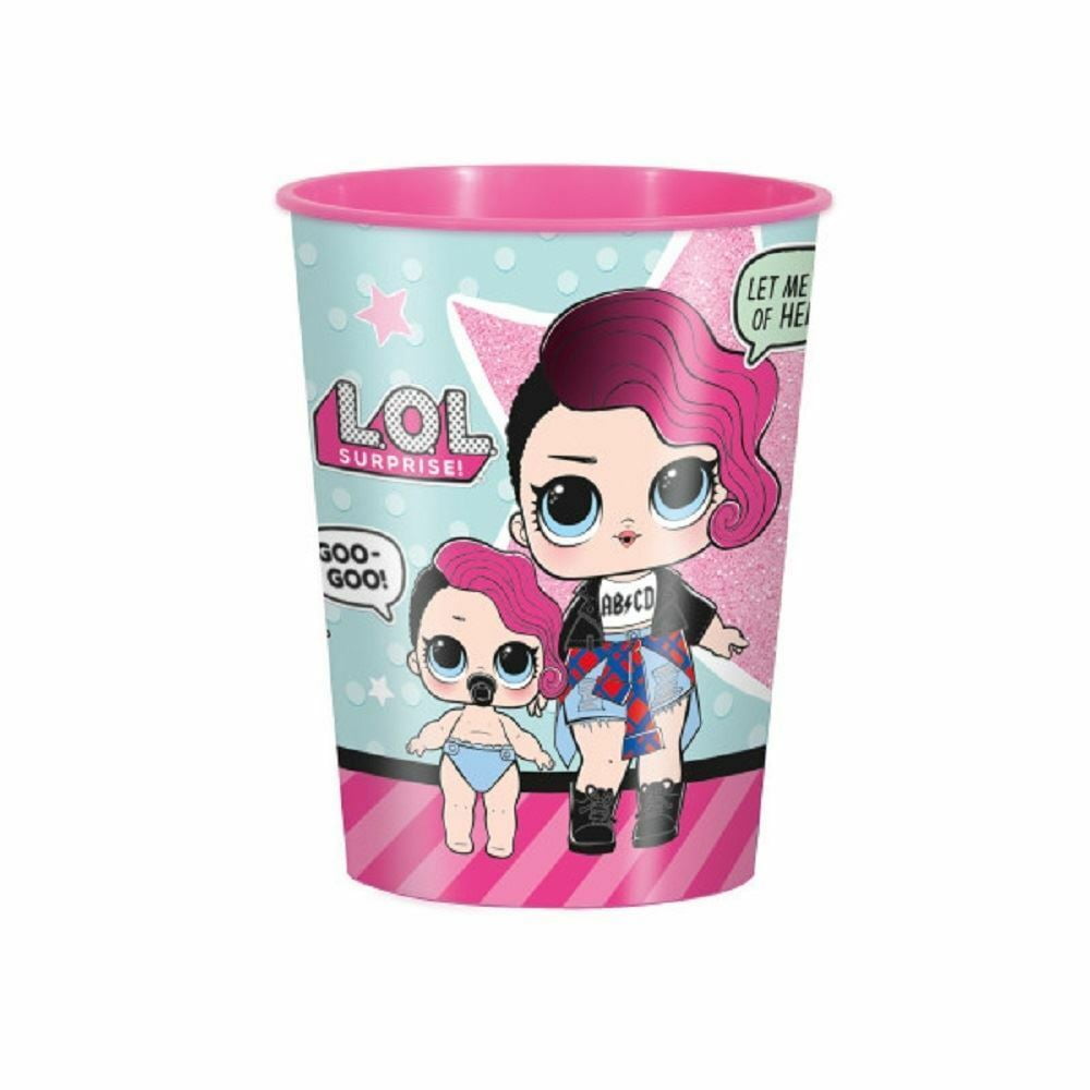 Party Supplies LOL Surprise Cups Plastic 16oz 1ct