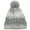 🔥 Gray, variant on Msgweeeg Beanie for Women Mens Winter Hats Women Gradient Wool Hat All-match Hip-hop Street Knitted Hat Round Top Warm Hat for Snow Activitiesand Skiing