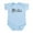 Sky Blue, variant on CafePress - Gothic Text Bride Infant Bodysuit - Baby Light Bodysuit, Size Newborn - 24 Months