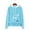 Light blue, variant on HNMKIU Sweatshirt for Women Pet Dog Cat Holder Coat Pouch Large Pocket Hoodie Top