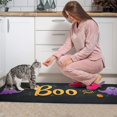 thumbnail image 4 of Halloween Kitchen Rug Set Of 2 Non Slip Kitchen Mats for Floor,Halloween Scary Ghost Boo Spooky Kitchen Runner for Bathroom,Room Cook (47x17+30x17 Inches), 4 of 7