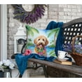 thumbnail image 4 of Goldendoodle Luau Throw Pillow 18 in x 18 in, 4 of 5