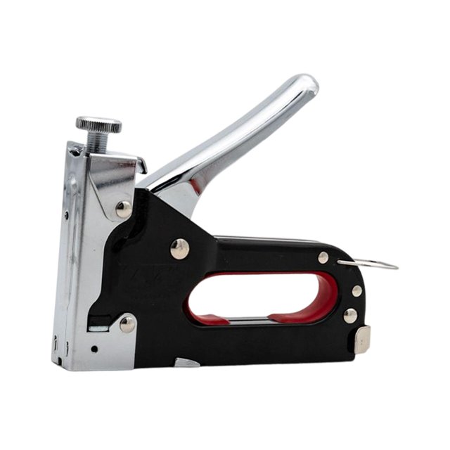 Grapadora Industrial, herramienta Manual para clavos, perilla ajustable de fuerza, grapadora profesional de alta resistencia, herramienta grapadora 4 shamjiam Grapadora de tapicería