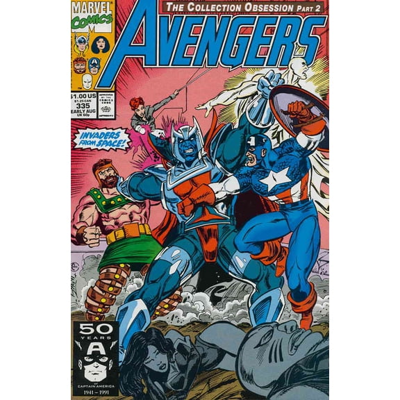 Avengers, The #335 VF ; Marvel Comic Book