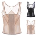 thumbnail image 4 of MIUOWANP Corset Bodysuit for Women Plus Size Ladies Sexy Lace Hollow Shaping Body Shaper Corset with Shoulder Strap Shaper, 4 of 4
