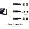 thumbnail image 3 of Controlador inalámbrico DMX512 Donner con 3 receptores y domo, 3 of 7