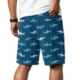 thumbnail image 6 of Cargo Shorts for Men Summer Quick Dry Casual Shorts Drawstring Baggy Comfy Gym Pants Bermuda Soft Sweat Shorts 3XL, 6 of 6