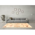 thumbnail image 3 of Ahgly Company Indoor Rectangle Solid Orange Modern Area Rugs, 2' x 3', 3 of 4