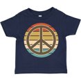 thumbnail image 3 of Inktastic Retro Peace Sign Sunset Boys or Girls Toddler T-Shirt, 3 of 5