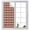 Brown, variant on Window Privacy Film Black Plaid Stained Glass Window Film Decorative Sun Block Window Cover Farmhouse Black White Checkered Window Clings Static Adhesive Sticker for Bathroom 17.7"x39.3"