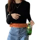 thumbnail image 1 of Blusa Suéter Para Mujer Cuello Alto Casual De Manga Largas, 1 of 8