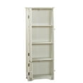 thumbnail image 5 of Simple Living  Aston Modern Farmhouse Extra-Tall Cabinet Antique White, 5 of 5