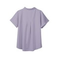 thumbnail image 3 of Annhoo Button down Shirts for Women Summer Casual Short Sleeve Collared Blouses Plus Size Loose Tops with Pockets, 3 of 6