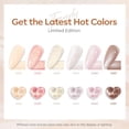 thumbnail image 3 of Set de esmaltes de uñas Modelones, 6 colores, blanco perla, rosa nude, 3 of 9
